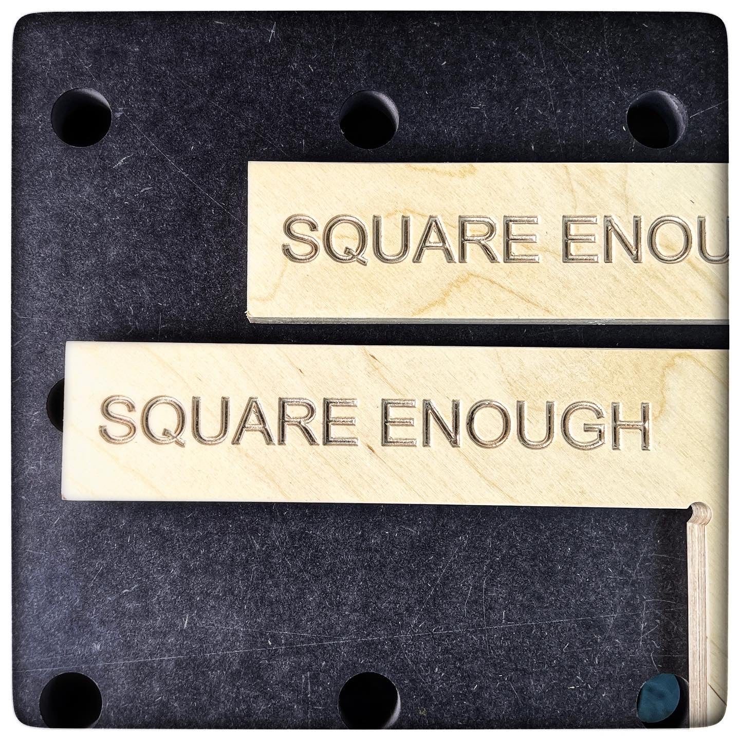 'Square Enough' Clamping Guides