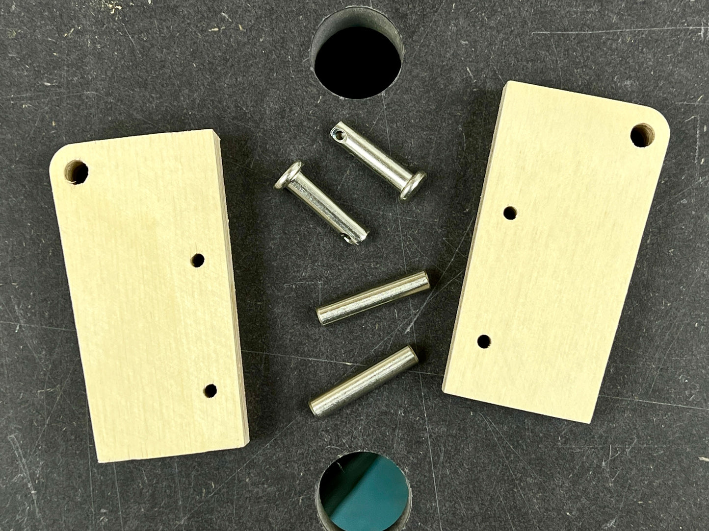 DIY Rail Hinge Plans with Pivots & Pins Bundle