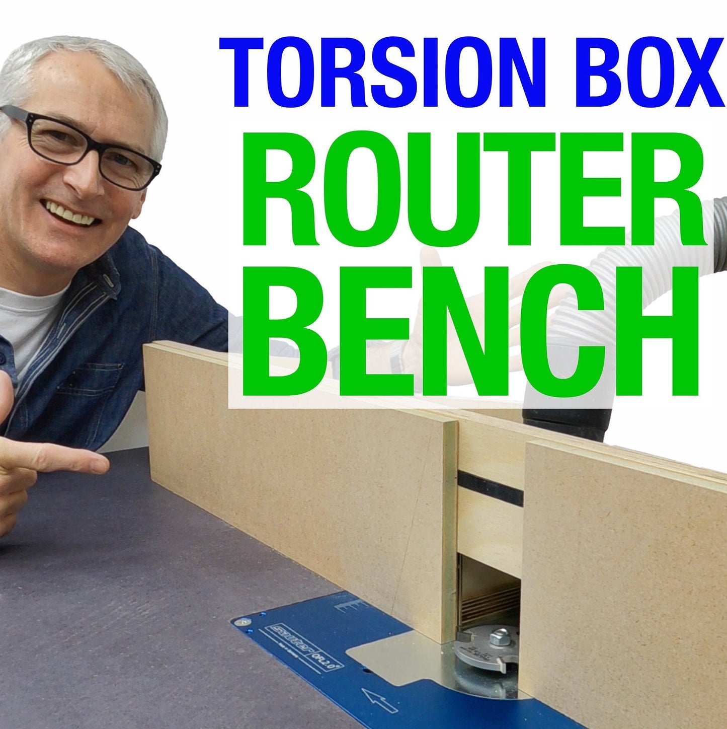 Plans for Torsion Box Router Bench